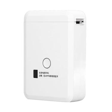 Imagem de Luqeeg Impressora Térmica de Etiquetas de Remessa Bluetooth, Máquina Portátil Sem Fio Recarregável com Impressão de 15-20 mm/s para Organização Escolar Doméstica E de Cozinha