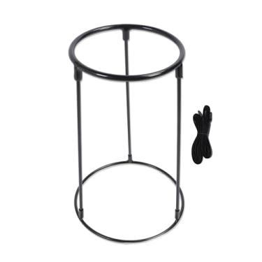 Imagem de Gugxiom Stanho Leve do Piso Djembe, Barba de Tambor de Aço Carbono para Adultos/iniciantes, 8,46in*11.42in*17.32in