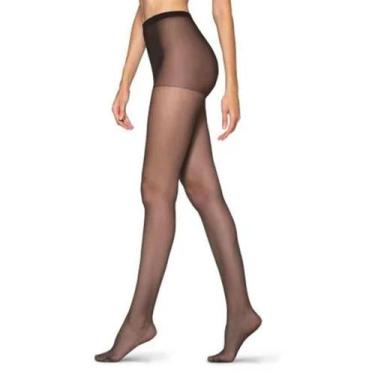 Imagem de Meia Calça Lupo Fio 15 Fina, GG, Preto