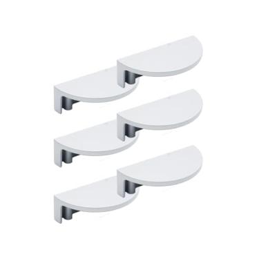 Imagem de Puxador Concha Para Gavetas Portas Pz 1090 Next Concha (6, Prata Fosco)