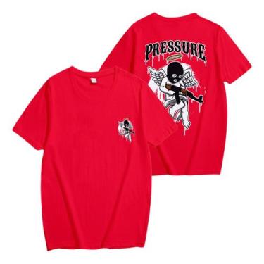 Imagem de Camiseta Masculina Baby Angel Mask Gangster Streetwear Y2k - crushed, 