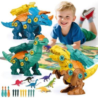 Imagem de Brinquedos de dinossauro BETLYS para meninos de 3 a 8 anos Take Apart 