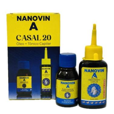 Imagem de Nanovin A Cavalo de Ouro Kit Óleo + Tônico - Casal 20