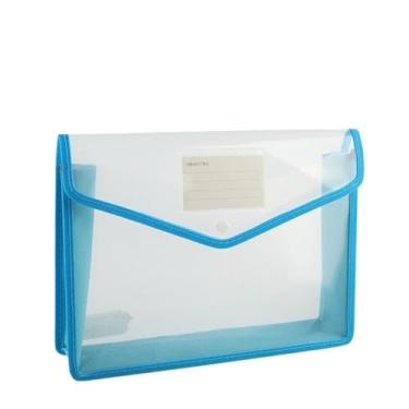 Imagem de Bolsa de documentos A4 bolsa de arquivo portátil pasta, organizador de arquivos, pastas, bolsa de armazenamento de documentos de papel, organizador de documentos grande para escritório, suporte de
