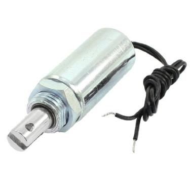 Imagem de uxcell® 2 mm, 500 g, 10 mm, 100 g, tipo puxador, solenoide tubular, eletroímã DC12V