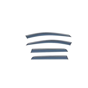 Imagem de GRJQRKHZ Defletor de janela lateral do carro para V&olvo Xc90 2008-2014 Weathershied viseira de porta vento sol proteção chuva janela lateral defletores de vento