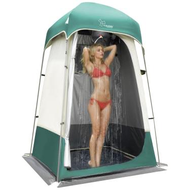 Imagem de Vidalido Barraca para Acampamento Área de Banho Privada, Chuveiro Não Incluso