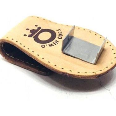 Imagem de Porta Omin Imantado Cinto Giz Taco Sinuca Bilhar Couro - Tacolândia