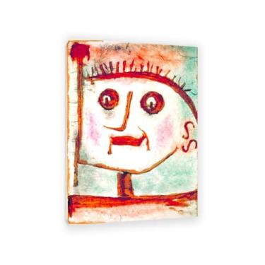 Imagem de Paul Klee Wall Art und du wirst dich satt essen Poster surrealismo Impressão de arte em tela por Paul Klee Pintura arte de imagem quarto sala de estar escritório decoração de parede 100 x 70 cm