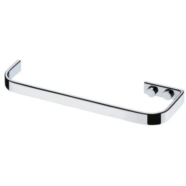 Imagem de Porta Toalha 22cm Toalheiro Com Fixação Parafuso Para Toalha Rosto Mão