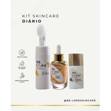 Imagem de Kit Skincare Be.Lore  Espuma Facial+BB Cream CLARO com Ácido Hialurôni