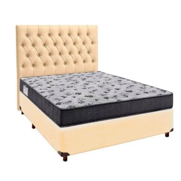 Imagem de Kit Cama Box + Cabeceira + Colchão Casal D33 - Iso100 - Ortobom