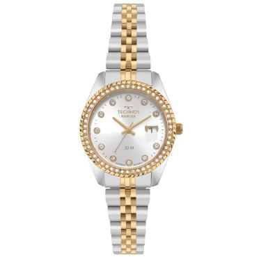 Imagem de Relógio Technos Feminino Ref: 2015cez/1k Clássico Riviera Bicolor