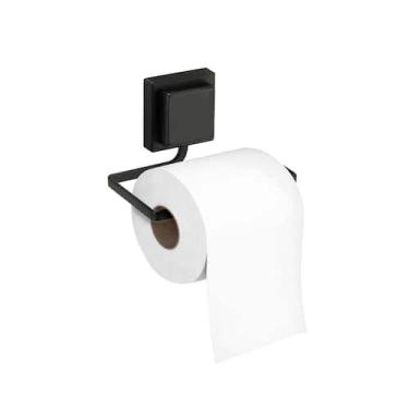 Imagem de Porta Papel Higiênico de Parede Black com Adesivo 3M - Arthi