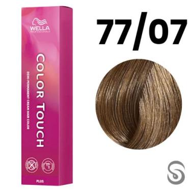 Imagem de Wella Color Touch Tonalizante 77/07 Louro Médio Intenso Natural Marrom