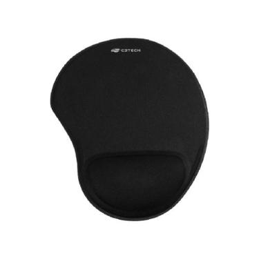 Imagem de Mouse Pad C3Tech MP50 Ergonômico ComApoio Preto