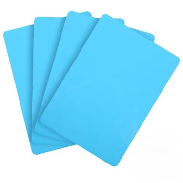 Imagem de Aeaocvo 4 Pcs Mahjong Shuffler Cards, Blue Plastic Mahjong Tile Mixer Shuffler for Efficient Mixing and Shuffling, Portable Mahjongs Accessories for Enthusiasts