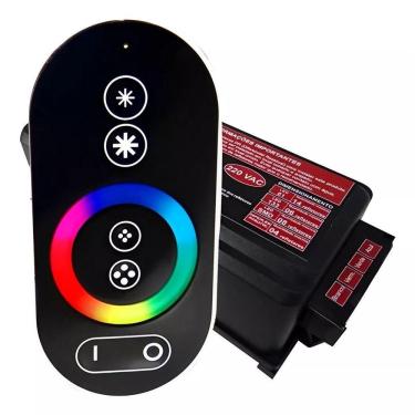 Imagem de Controle De Iluminação Para Piscinas Com Comando Led Touch Rgb 81w - Sodramar