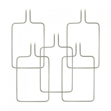 Imagem de Kit Resistência Superior Para Forno SMART60S 110V - 5 Peças Verde 110V
