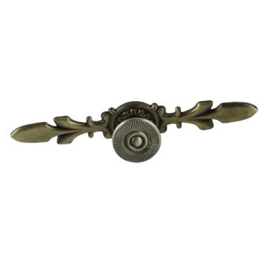 Imagem de Mingzhe Puxador para Móveis Europeus, Maçaneta para Gaveta, Armário ou Porta, Ferragens para Decoração de Casa, Design Elegante e Retrô para Diversos Móveis, Verde (Pequeno conjunto de antigos verdes)