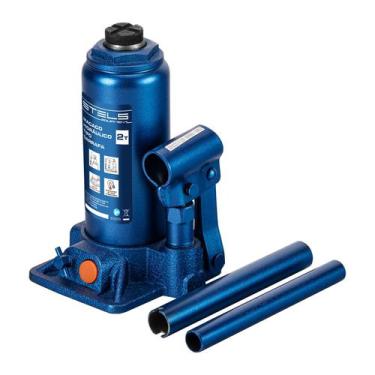 Imagem de Macaco hidraulico tipo garrafa, 2t, elevacao 181-345mm, caixa plastica