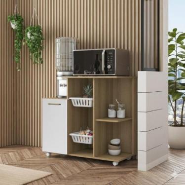 Imagem de Fruteira Clara Multiuso com Espaço para Filtro e Microondas - CIALAR M