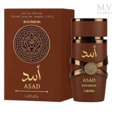 Imagem de Perfume Lattafa Asad Bourbon 100ml Masculino Original EDP