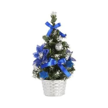 Imagem de Árvore de Natal Artificial (20/30/40cm) - Decoração para Casa, Quarto 