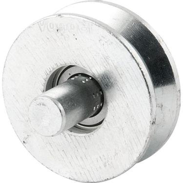 Imagem de Roldana Para Portão 2 Tipo V Aço Zincado Com Rol.pino Vonder