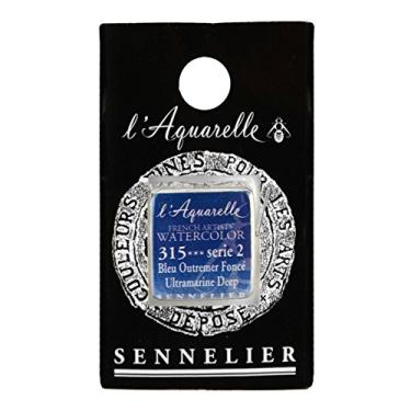 Imagem de Sennelier Aquarela de artistas franceses, meia panela, Ultramarine Deep S2