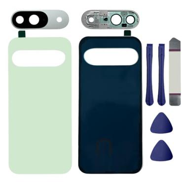 Imagem de Substituição de vidro traseiro para Pixel 9 com lente de câmera traseira para Google Pixel 9 5G Capa traseira de vidro + fitas de pré-instalação + ferramentas (não adequado para Pixel 9 Pro XL/9 Pro