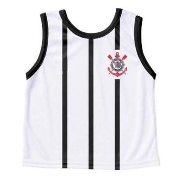 Imagem de Camiseta Regata Torcida Baby Corinthians 251R Infantil-Unissex