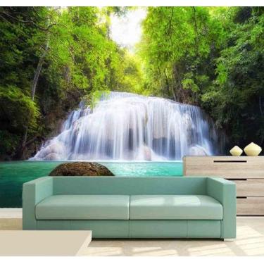 Imagem de Papel de Parede - Paisagens Cachoeira 3D 1M² na 023 - Voce Decorando