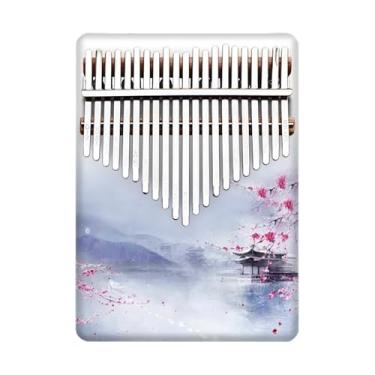 Imagem de Piano de polegar 21 notas Kalimba dedo piano instrumento musical iniciante kalimba profissional