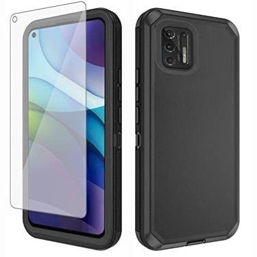 Imagem de Asuwish Capa de telefone para Moto G Stylus 2021 4G com protetor de tela de vidro temperado e capa de celular híbrida à prova de choque acessórios de proteção Motorola GStylus 6.8 Stylo XT2115DL