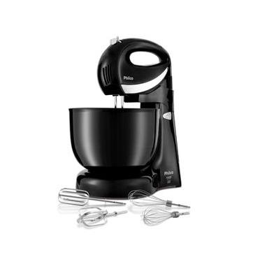 Imagem de Batedeira Philco 500W 4L Preta Paris Duo Mixer Turbo