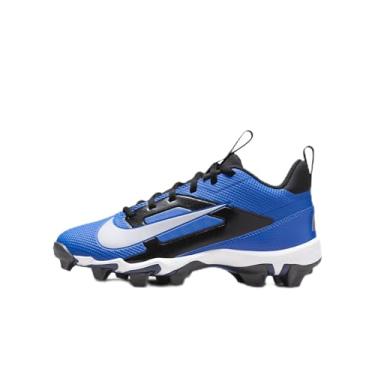 Imagem de Nike Chuteira de futebol infantil Alpha Menace 4 Shark FQ4012, Hyper Royal/prata metálico/azul-marinho/branco, 11 Toddler
