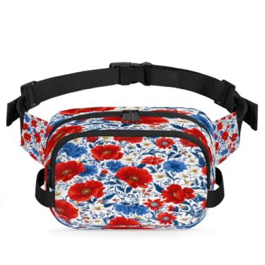 Imagem de Pochete de decoração étnica mandala para mulheres e homens com alça ajustável, bolsa transversal, bolsa de peito, bolsas de bumbum, Cor 11