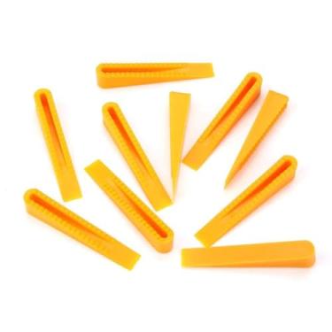 Imagem de Espaçador de nivelador de azulejos, 100 peças, sistema de nivelamento de azulejos, cunhas, espaçadores de nivelamento de azulejos para ferramentas de azulejos