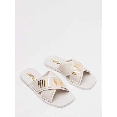 Imagem de Chinelo Petite Jolie Vibe Branco PJ7611 - Conforto e Estilo, 38