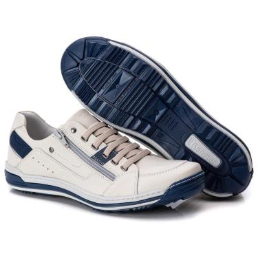 Imagem de Sapatênis Ranster Casual Masculino em Couro legítimo macio – Super Comfort e Solado Flexível-Masculino