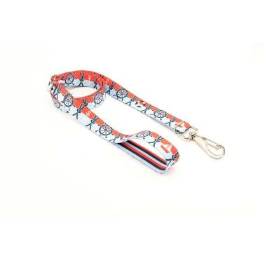 Imagem de Guia Cachorro Smooty Pet Com Regulagem Marinheiro Tam M