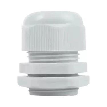Imagem de Conector De Cabo De Nylon À Prova d'Água Branco E Preto Série PG IP68 