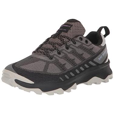 Imagem de Merrell Tênis feminino Speed Eco impermeável para caminhada, Carvão/Orc, 38