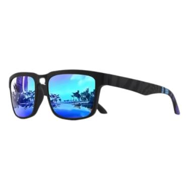 Imagem de Óculos De Sol Polarizado Bentim B4 Azul Espelhado