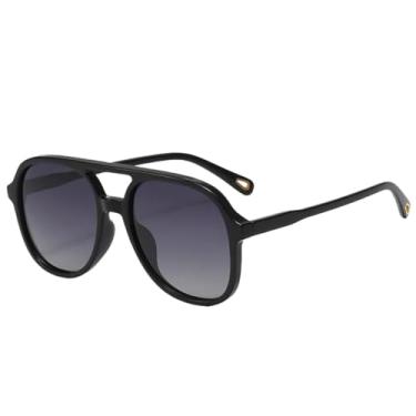 Imagem de Óculos de Sol Polarizados para Homens e Mulheres, Estilo Vintage Retrô com Proteção UV400, Óculos de Sol Unissex para Motorista (c2)