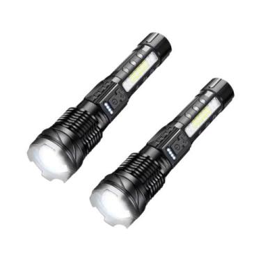 Imagem de Lanterna Portátil Zoomável XHP50 Potente Para Acampamento Ao Ar Livre,