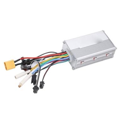 Imagem de Alomejor Controlador de Motor para M4, Controlador de Velocidade DC Sem Escova 25A, Liga de Alumínio, Peça de Reposição de 3,27 X 2,01 pol. para Scooter Elétrica de 10 Polegadas