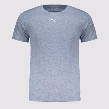 Imagem de Camiseta Puma Tad Essentials Heather Azul, GG