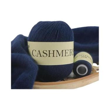 Imagem de Gorro De Bebê Em Lã De Cashmere, 3 Peças De Fios De Crochê Tricotados 